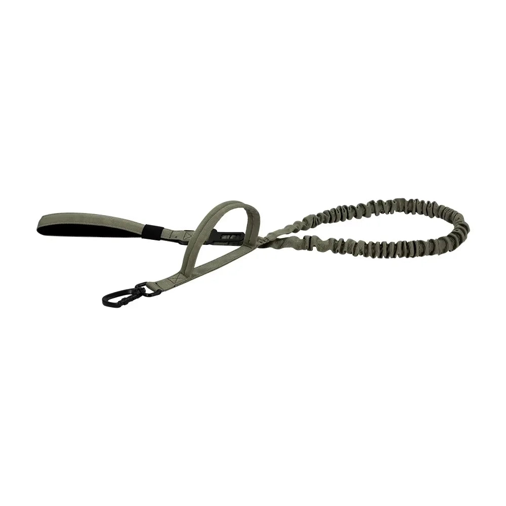 Military Dog Leashes Adjustable Leash Quick Release Elastic Rope With 2 Control Handle For Medium and Small Dogs Accessories