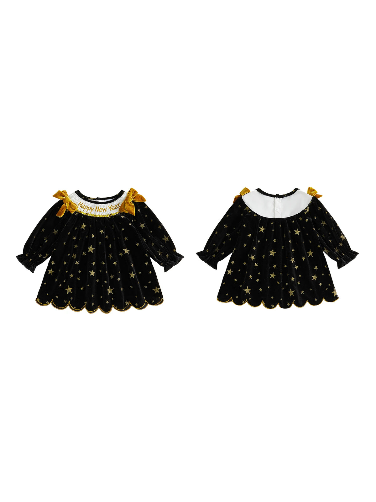 Letter Dress Toddler Long Year-Dress-Long New Long Sleeve Toddler Girls New Compact Toddler Girls New