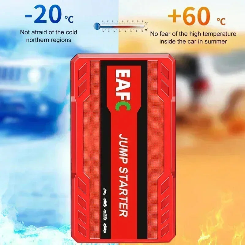 Car Jump Starter Battery Power Bank 600A Portable Emergency Starter Booster 12V Auto Starting Device for Petrol Vehicle Start