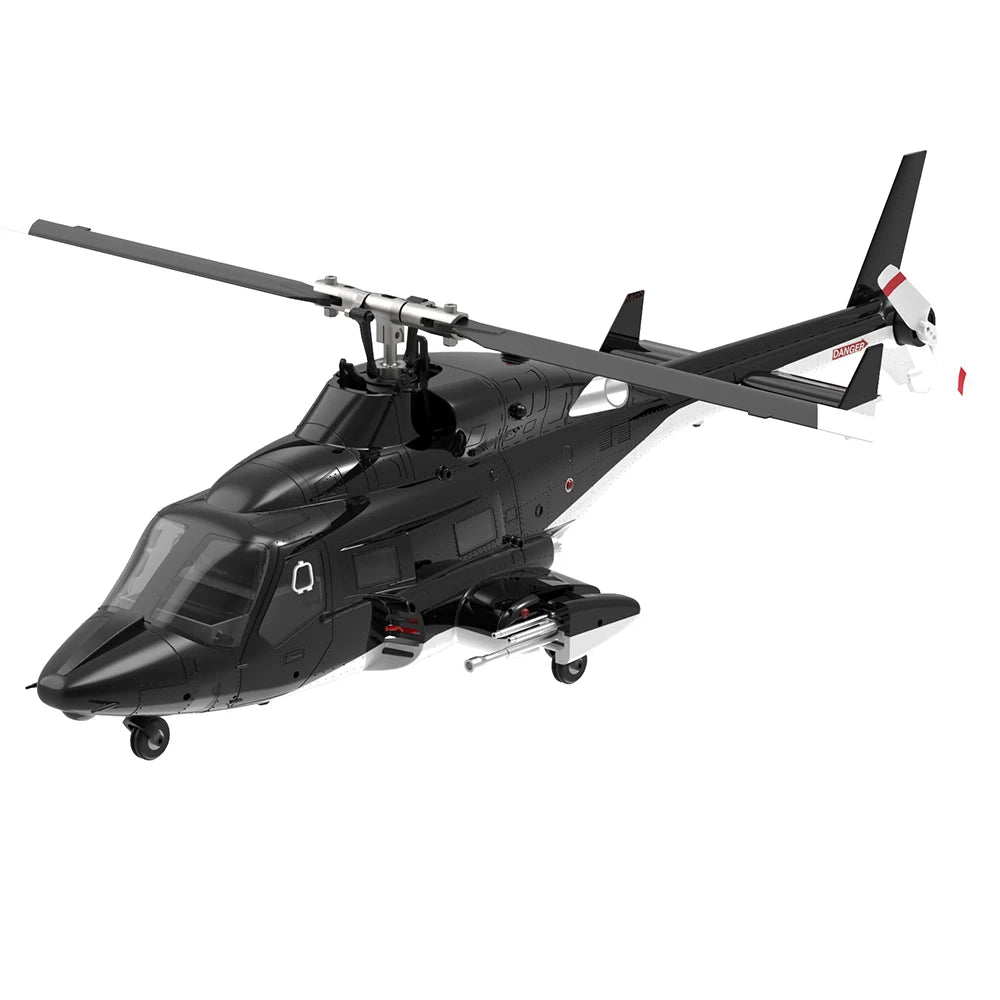 Eachine E188S AirWolf 2.4G 9CH 6G GPS Optical Flow Localization LiDAR TOF Altitude Hold Dual Brushless Motor RC Helicopter RTF