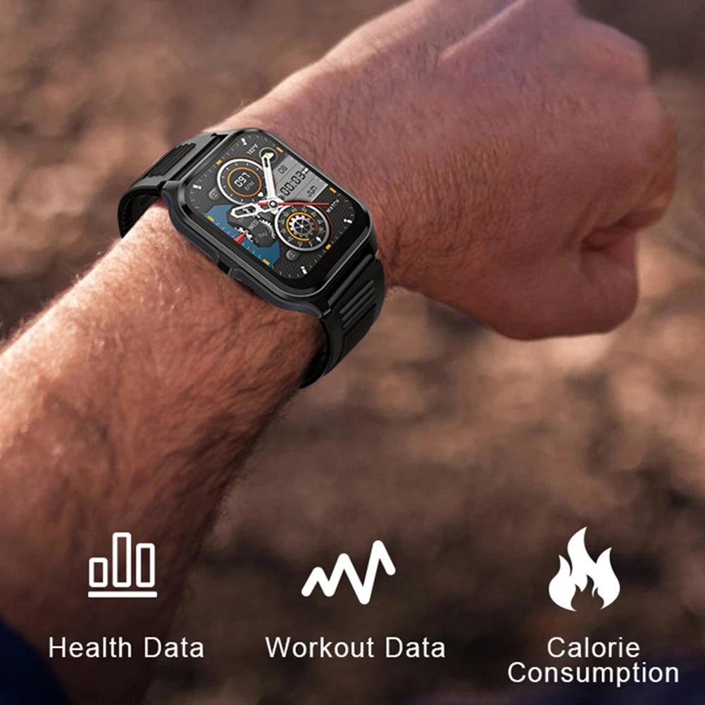 P73 Smart Watch 3ATM Waterproof Fitness Watch 100+ Sports Modes Swimming Pedometer with Heart Rate Sleep Monitor for Men Women