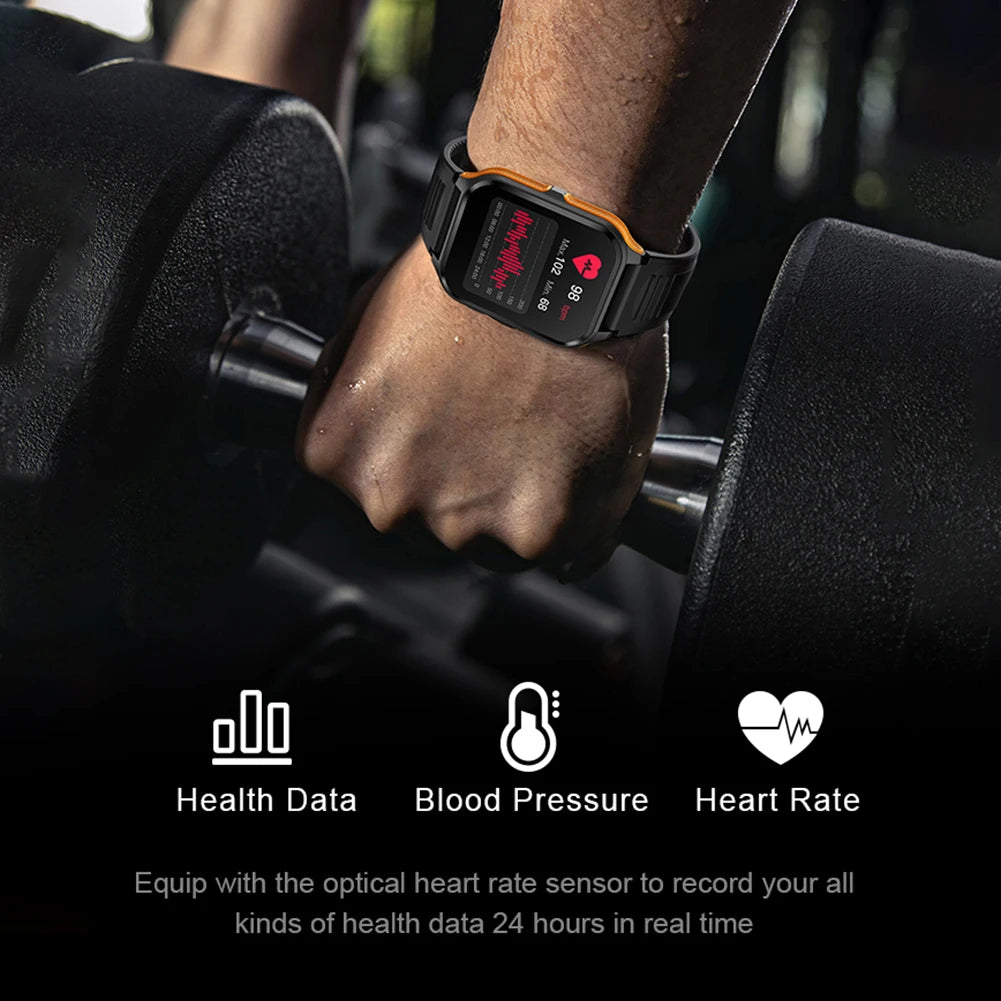 P73 Smart Watch 3ATM Waterproof Fitness Watch 100+ Sports Modes Swimming Pedometer with Heart Rate Sleep Monitor for Men Women