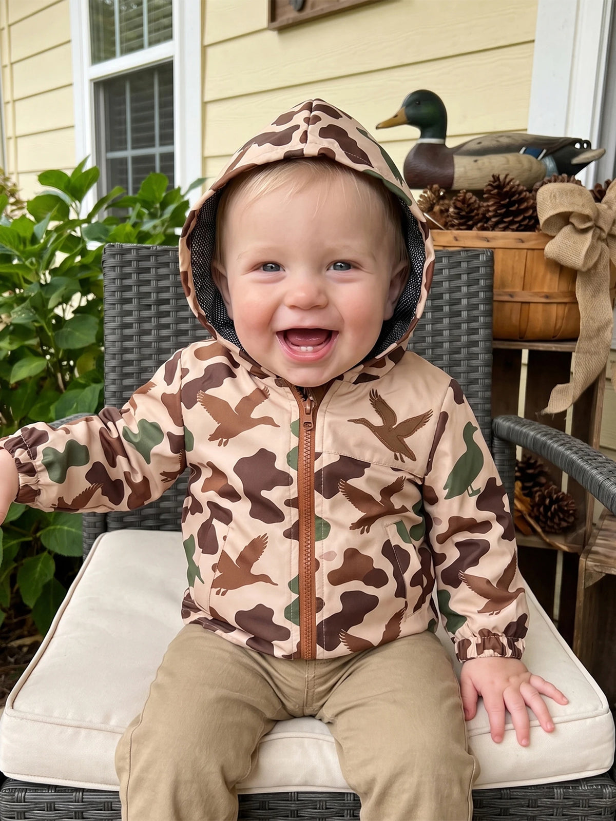 Jacket Long Windbreaker Jacket Boy Long Sleeve Fonrt Sleeve-Fonrt-Zipper Toddler Long Sleeve Hooded Windbreaker Jacket High