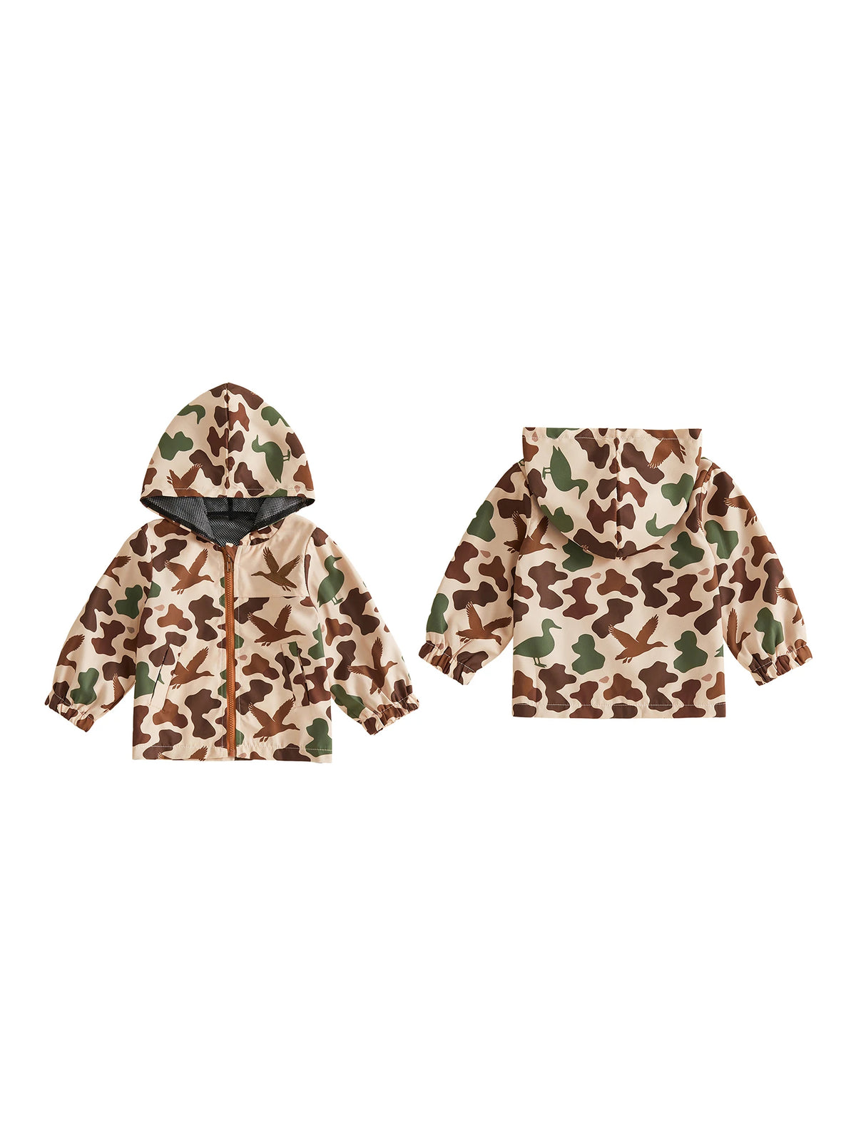 Jacket Long Windbreaker Jacket Boy Long Sleeve Fonrt Sleeve-Fonrt-Zipper Toddler Long Sleeve Hooded Windbreaker Jacket High