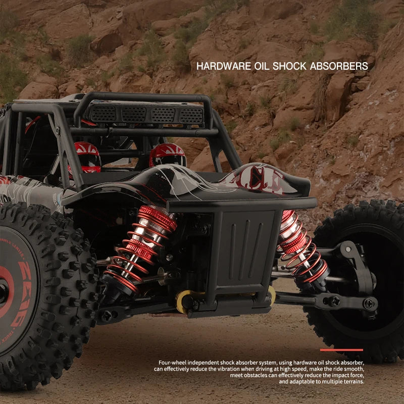 WLtoys 124016 RC Car 75km/h High Speed Remote Control Truck Electric 4WD Off-Road Drift Climbing Racing Vehicle Toys for Kids