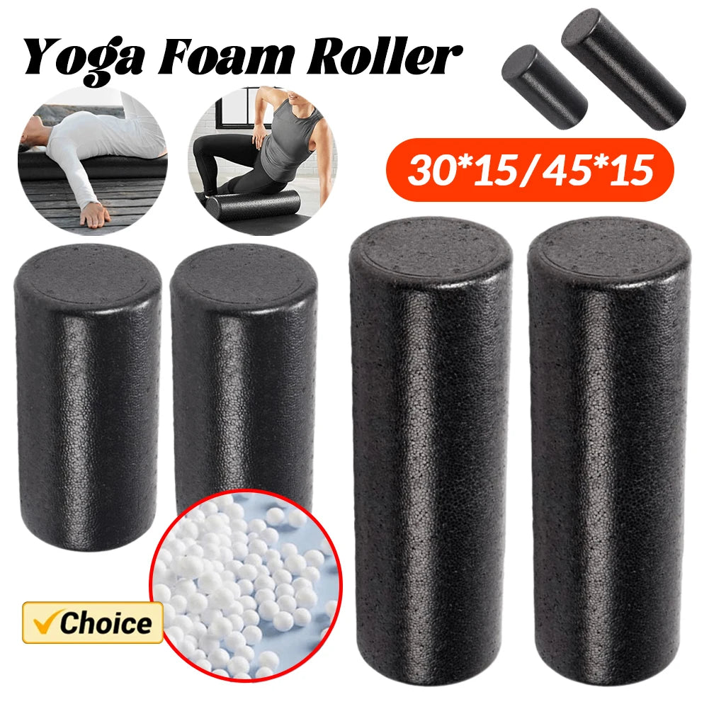 Pilates Foam Roller Yoga Foam Roller 30/45CM Exercise Equipment Massage Roller for Women/Men Muscle Relaxation