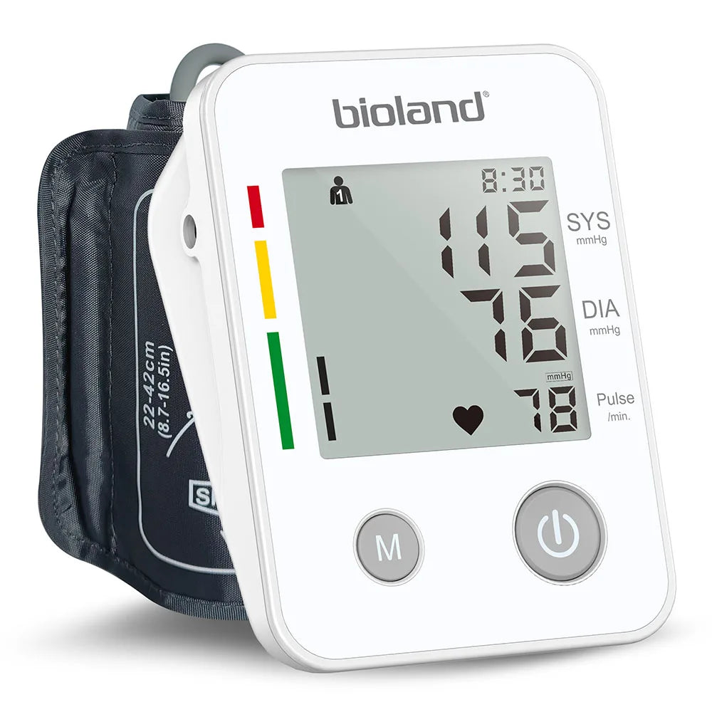 bioland Blood Pressure Monitor 2005 Tensiometer Upper Arm Automatic Digital BP Measuring Device 2005-1 Pulse Heart Rate Monitor