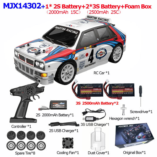 MJX 14301 14302 14303 1/14 RC Car 55km/h Brushless HYPER GO 2.4G Remote Control 4WD Off-road High Speed RC Car Truck Hobby Toy