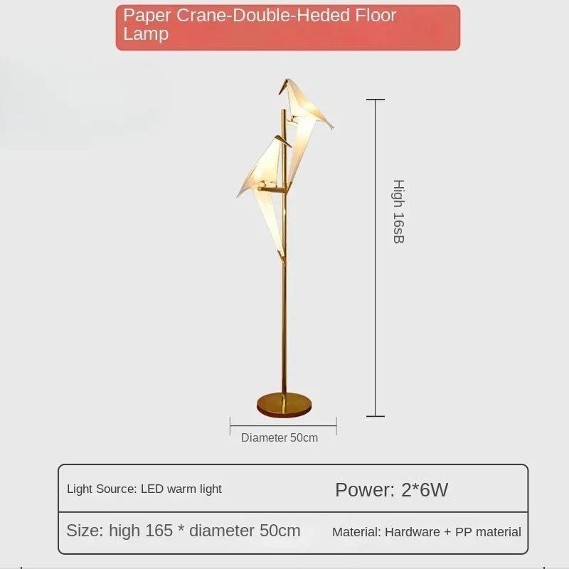 Creative Led Bird Floor Lamps Nordic Designer Standing Lamp for Bedroom Living Room Study Decoration Rotatable Stand Lighting