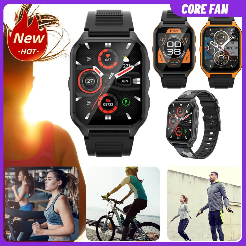 P73 Smart Watch 3ATM Waterproof Fitness Watch 100+ Sports Modes Swimming Pedometer with Heart Rate Sleep Monitor for Men Women