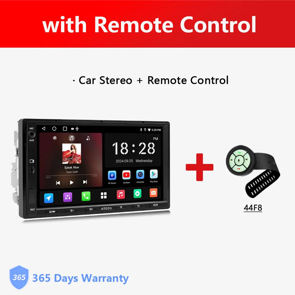 ATOTO 7 inch Double 2 Din Stereo Receiver Smart Car Systems Android Car Radio Automotive Multimedia Carplay Screen 2Din A5 A5L