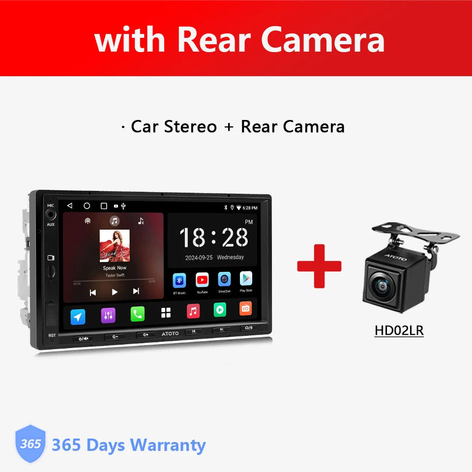 ATOTO 7 inch Double 2 Din Stereo Receiver Smart Car Systems Android Car Radio Automotive Multimedia Carplay Screen 2Din A5 A5L
